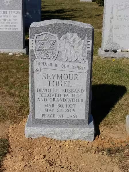 jewish single monuments - Fogel
