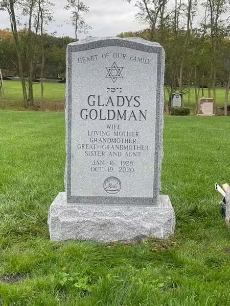 jewish single monuments - Goldman
