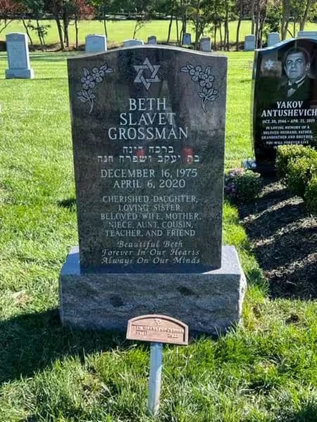 jewish single monuments - Grossman