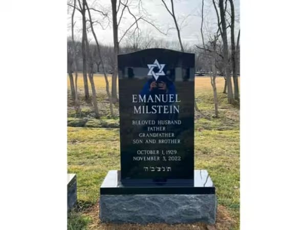 jewish single monuments - Milstein