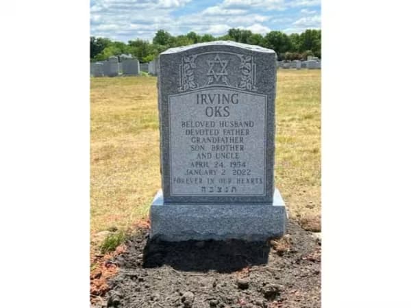 jewish single monuments - Oks