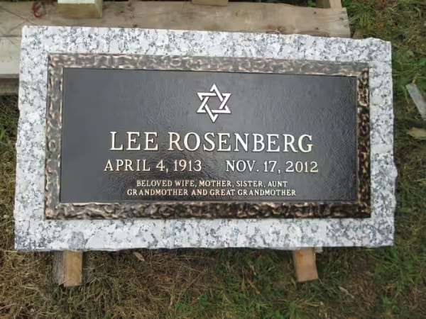 bronze monuments - Rosenberg