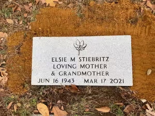 cemetery markers - Stiebritz