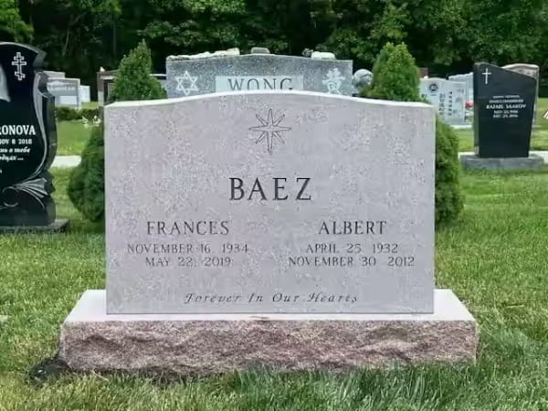 double granite monuments - Baez