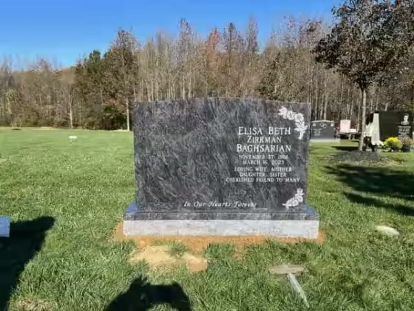 double granite monuments - Baghsarian