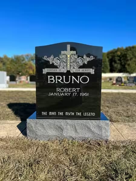 double granite monuments - Bruno