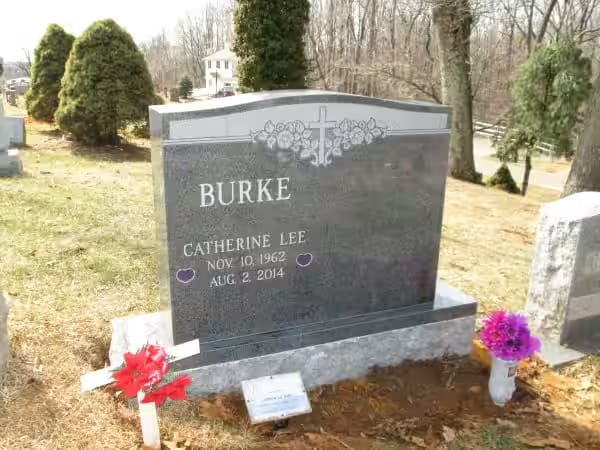 double granite monuments - Burke