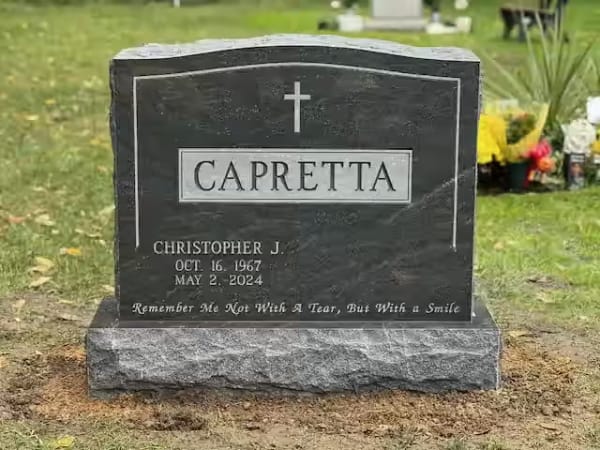 double granite monuments - Capretta