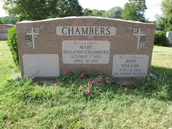 double granite monuments - Chambers