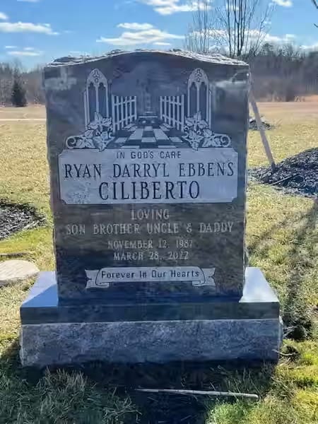 double granite monuments - Ciliberto
