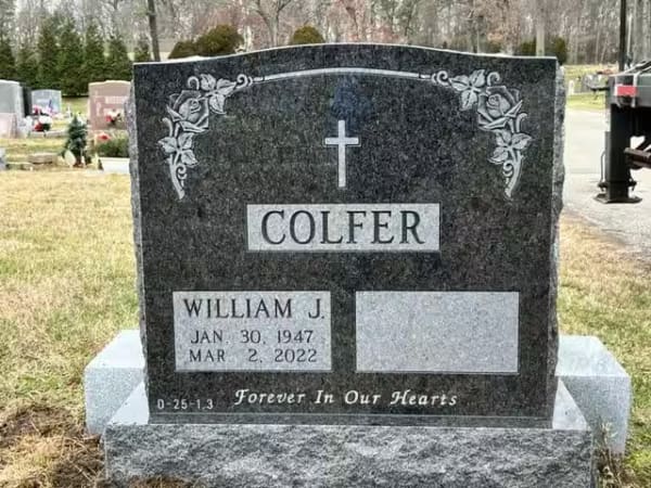double granite monuments - Colfer