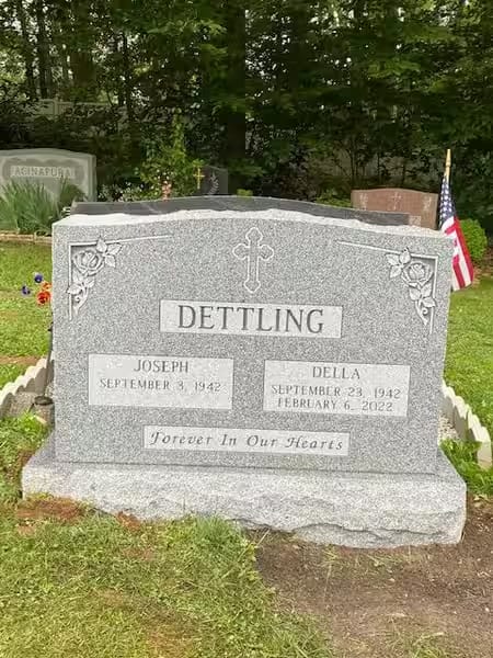 double granite monuments - Dettling