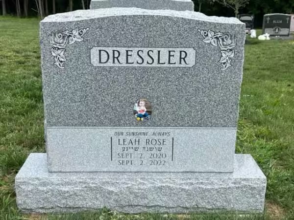 double granite monuments - Dressler