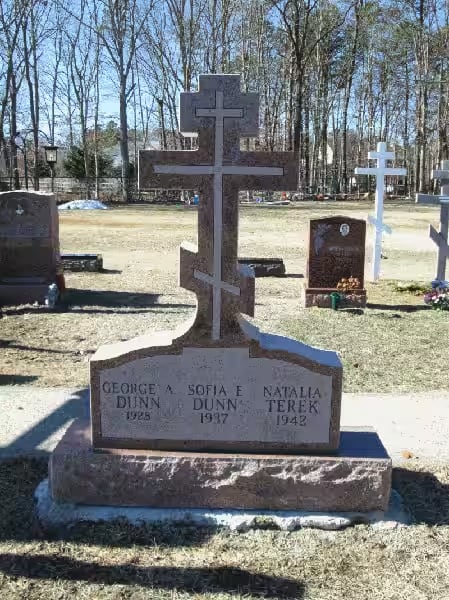 double granite monuments - Dunn