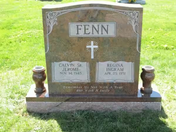 double granite monuments - Fenn