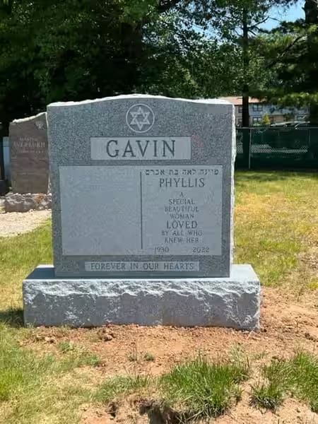 double granite monuments - Gavin