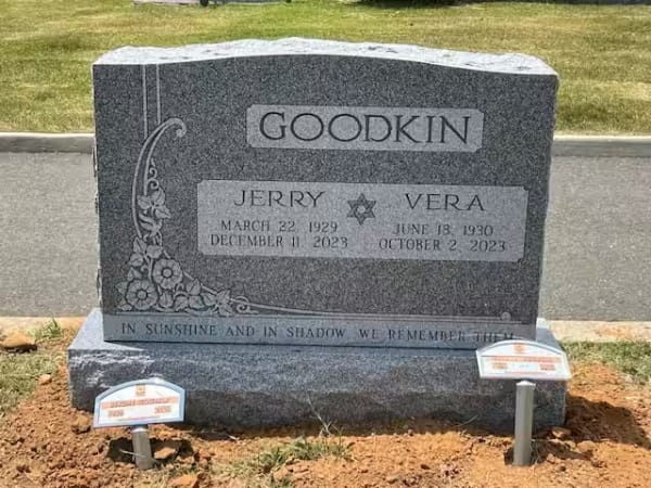 double granite monuments - Goodkin