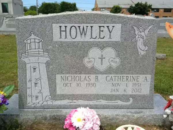 double granite monuments - Howley