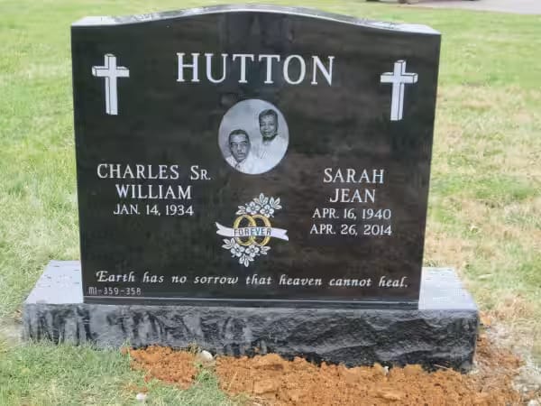 double granite monuments - Hutton