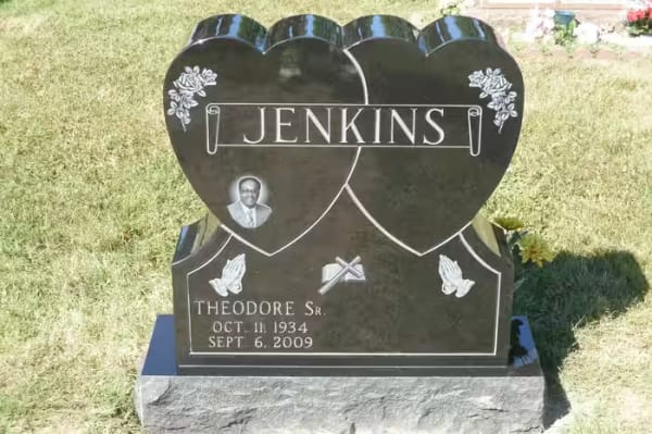 double granite monuments - Jenkins