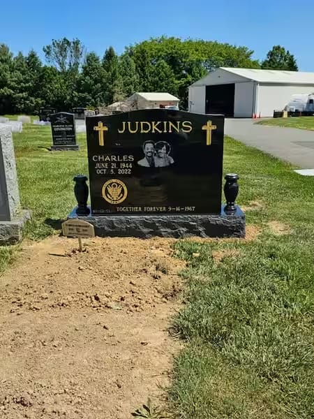double granite monuments - Judkins