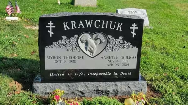double granite monuments - Krawchuk