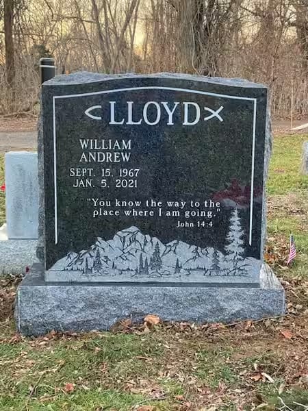 double granite monuments - Lloyd
