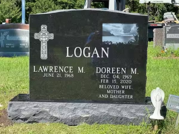 double granite monuments - Logan