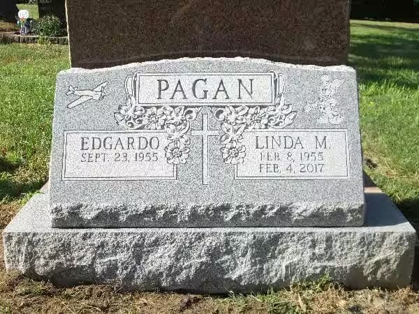 double granite monuments - Pagan