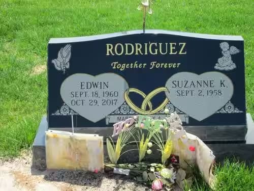 double granite monuments - Rodriguez