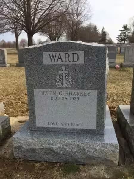double granite monuments - Ward