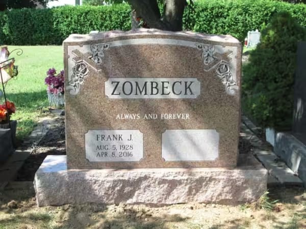 double granite monuments - Zombeck