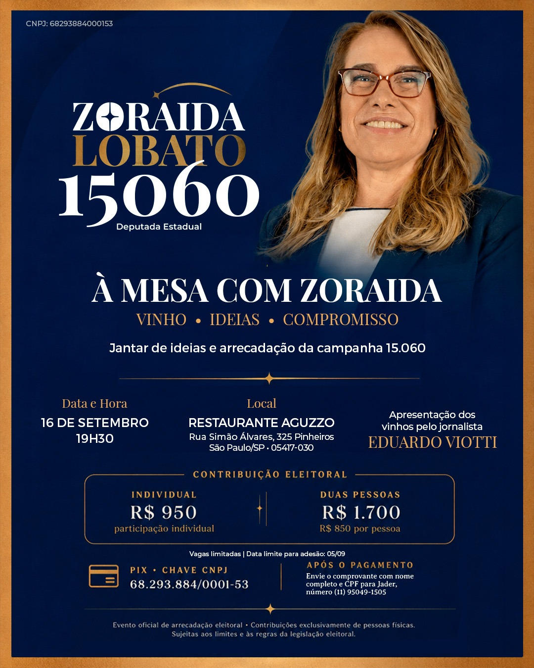 Apoie a campanha de Zoraida Lobato 15060