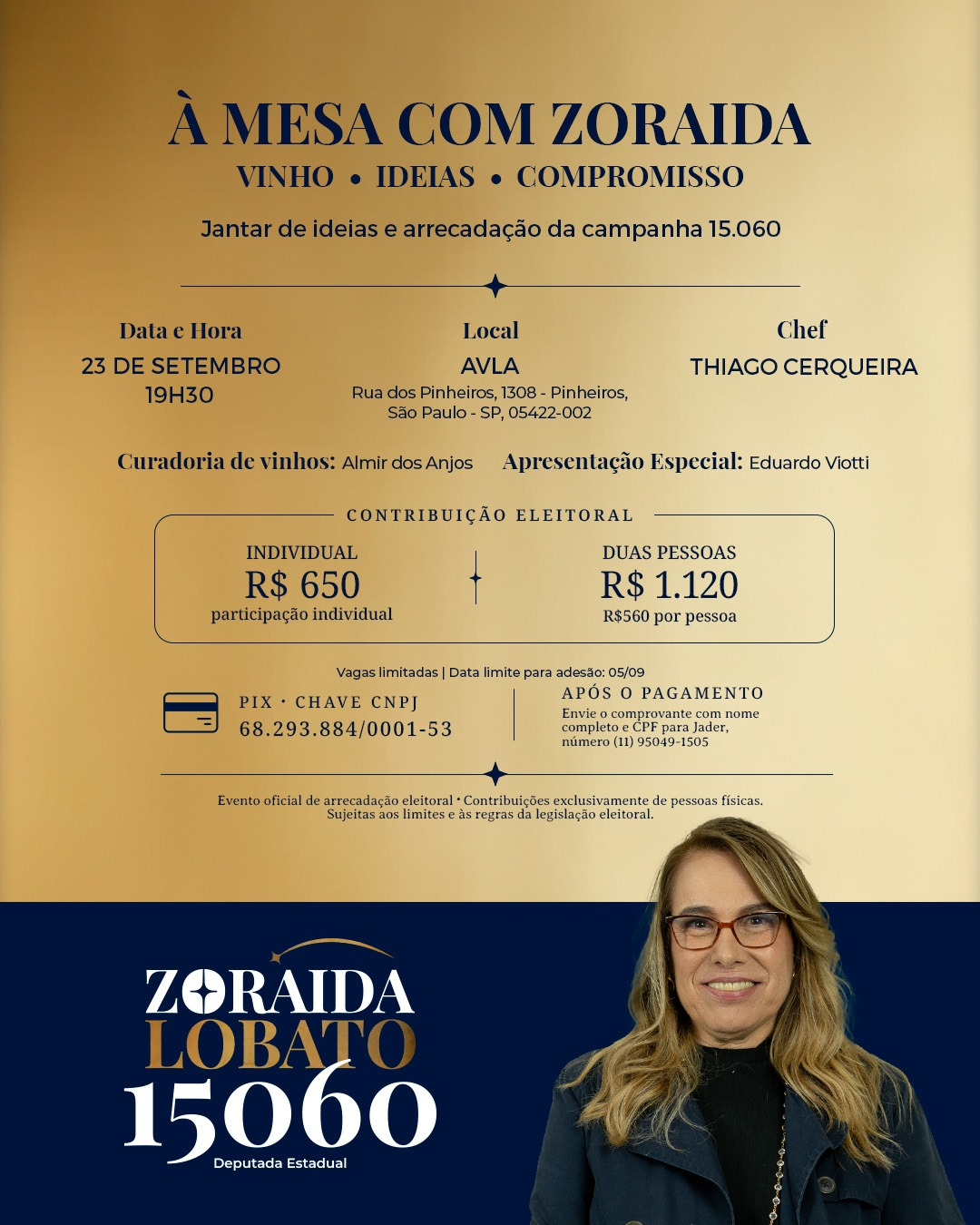 Apoie a campanha de Zoraida Lobato 15060