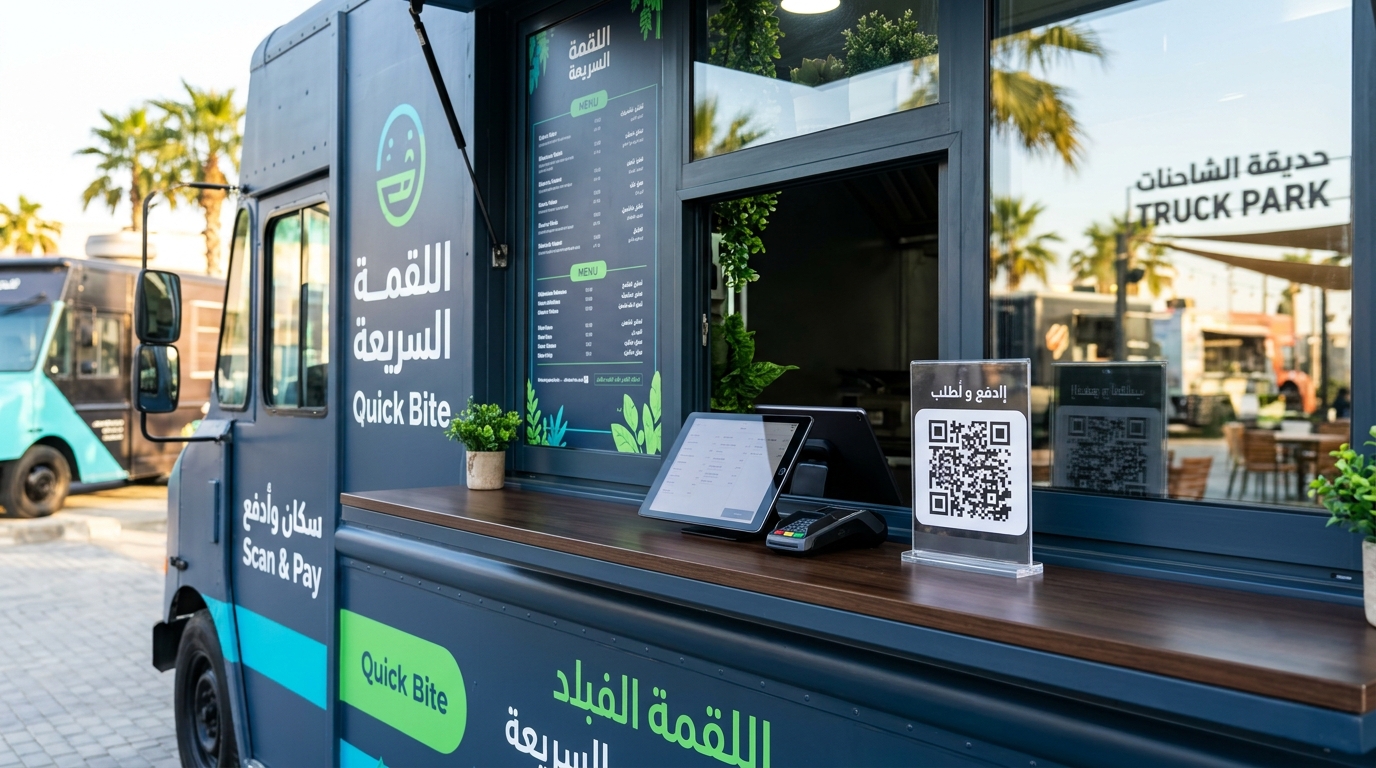 الـ QR الحل الأفضل لقلة العمالة في الفود ترك