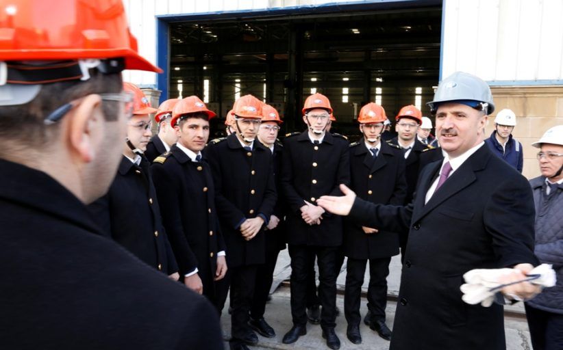 The first tanker constructed in Azerbaijan was launched