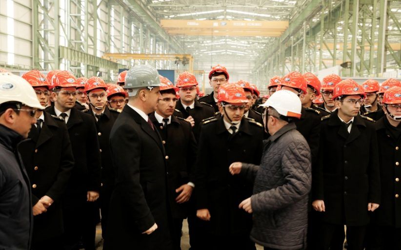 The first tanker constructed in Azerbaijan was launched
