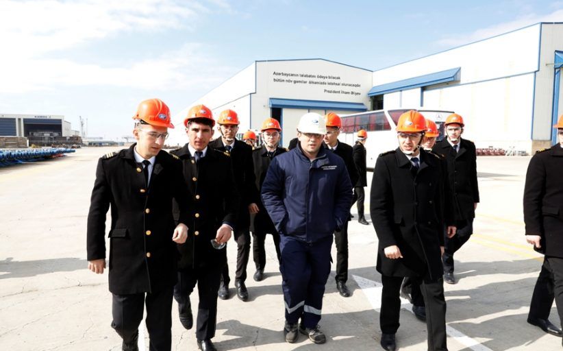 The first tanker constructed in Azerbaijan was launched