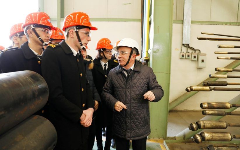 The first tanker constructed in Azerbaijan was launched