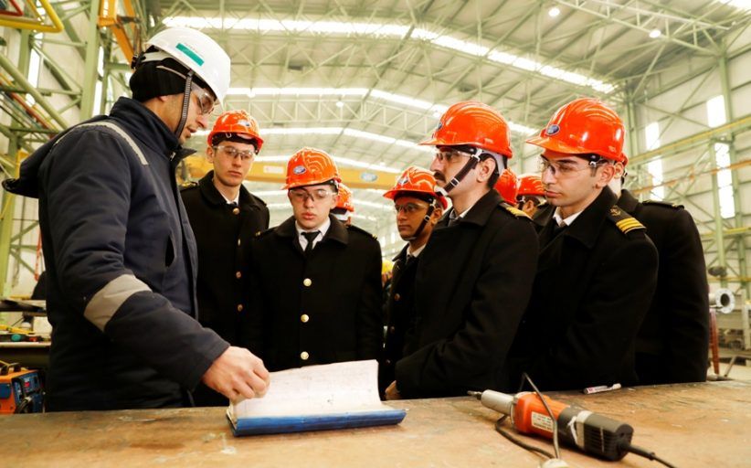 The first tanker constructed in Azerbaijan was launched