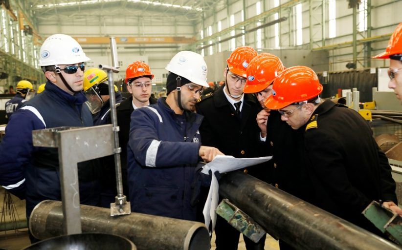 The first tanker constructed in Azerbaijan was launched