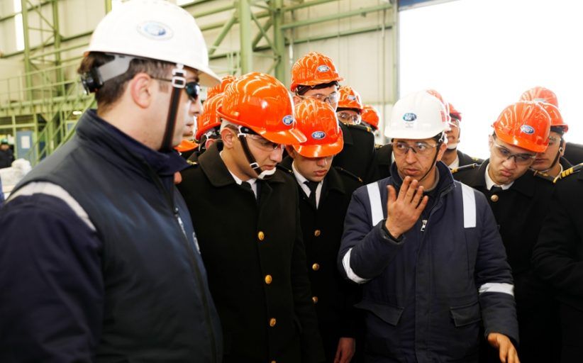 The first tanker constructed in Azerbaijan was launched
