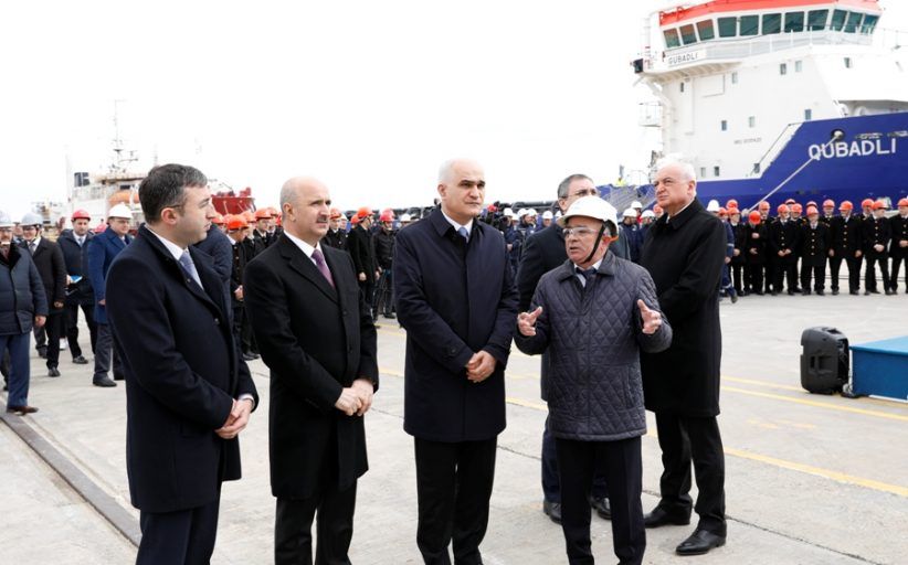 The first tanker constructed in Azerbaijan was launched