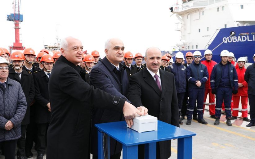 The first tanker constructed in Azerbaijan was launched