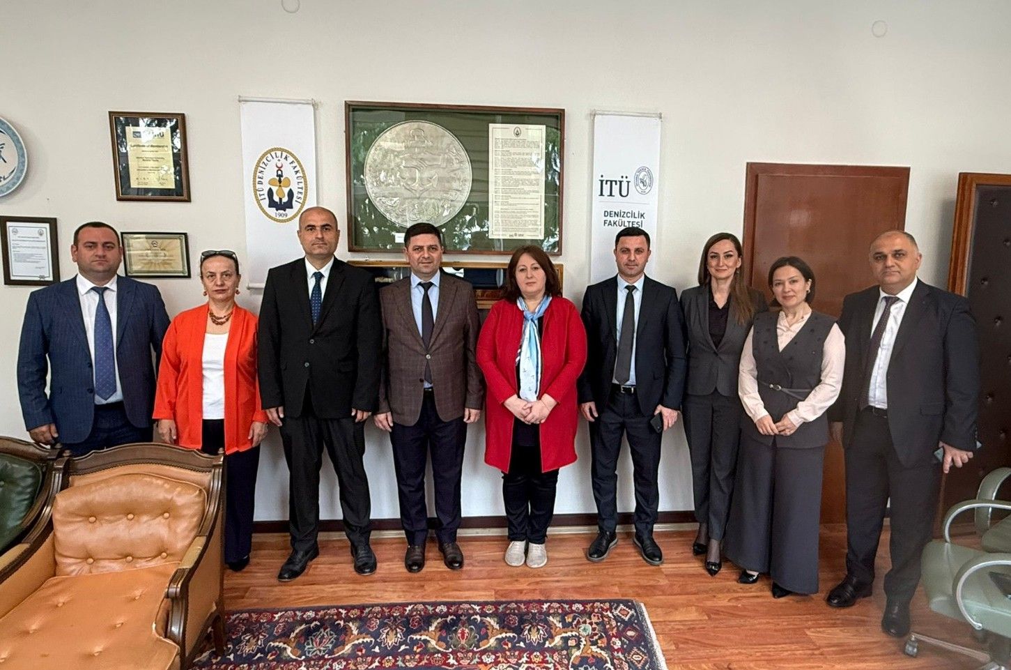 ADDA nümayəndə heyəti İstanbul Texniki Universitetində və Türk Boğazları Dənizçilik Uygulama və Araşdırma Mərkəzində işgüzar görüşlər keçirib