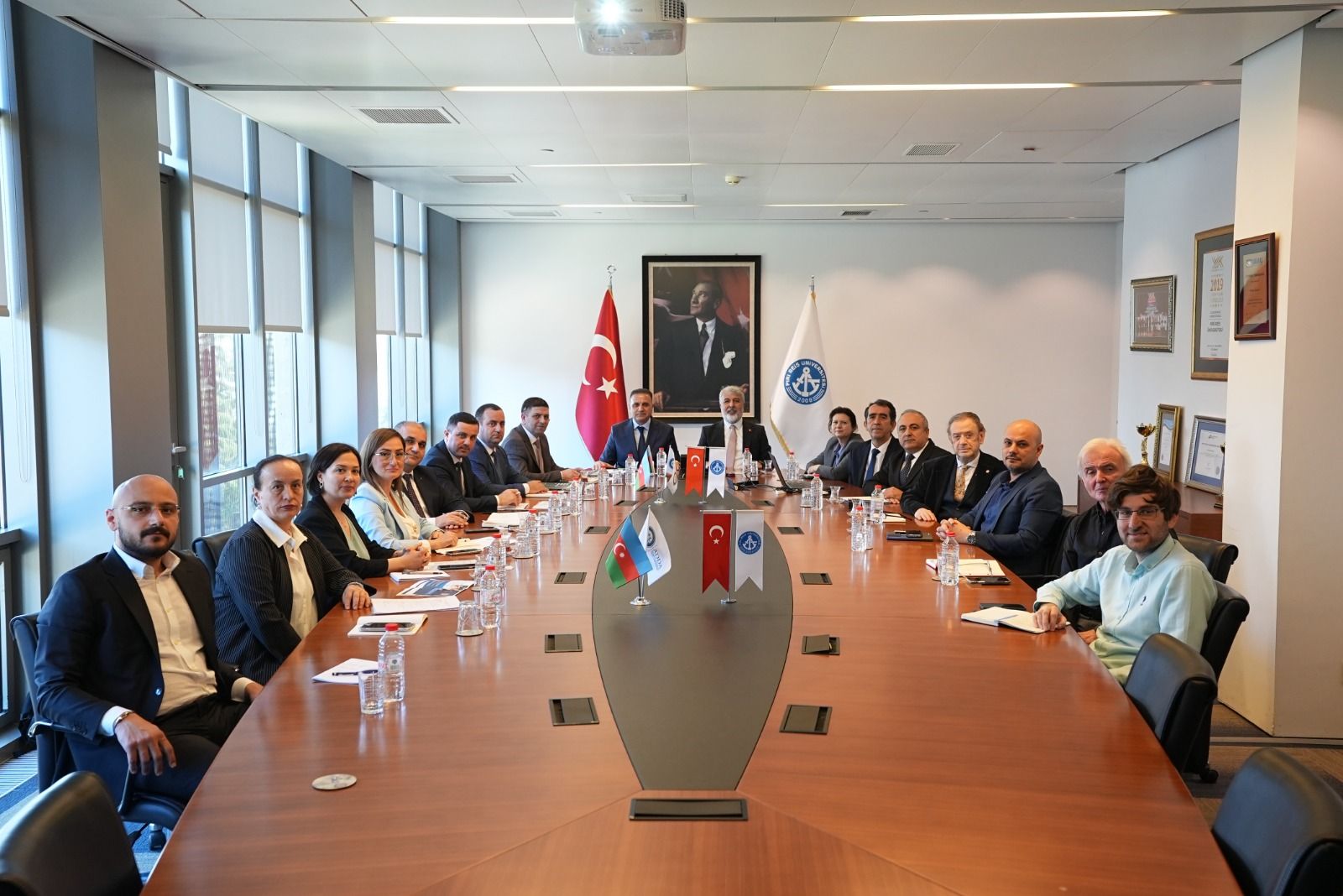 ADDA nümayəndə heyəti Piri Reis Universitetində səfərdə olub