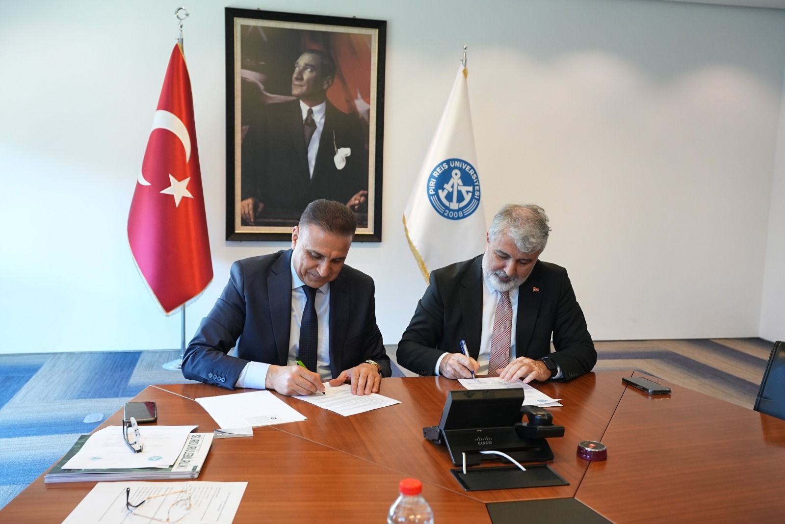 ADDA nümayəndə heyəti Piri Reis Universitetində səfərdə olub