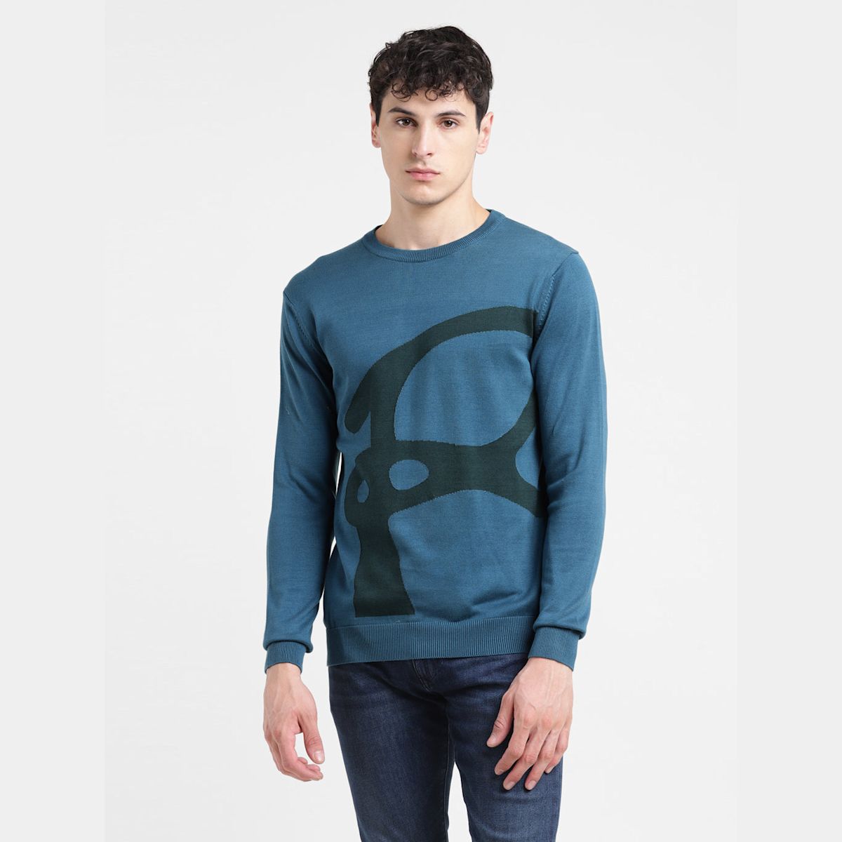 Solid color sweaters online