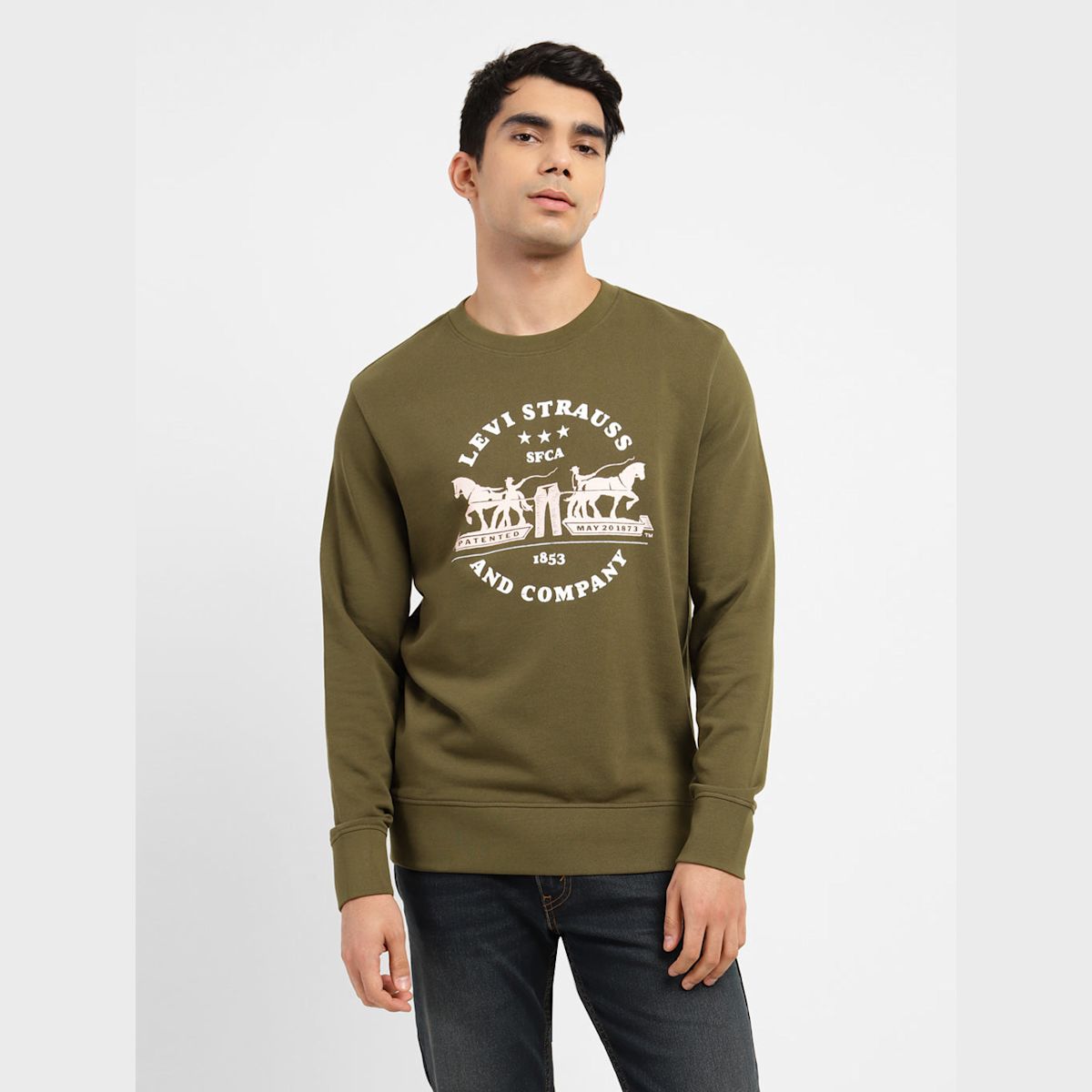 Trendy crew neck sweatshirts cheap