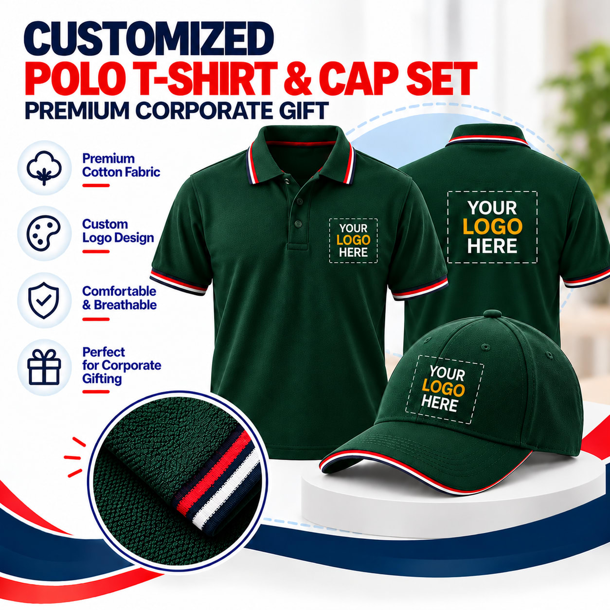 Polo T-Shirt & Cap Set photo 11